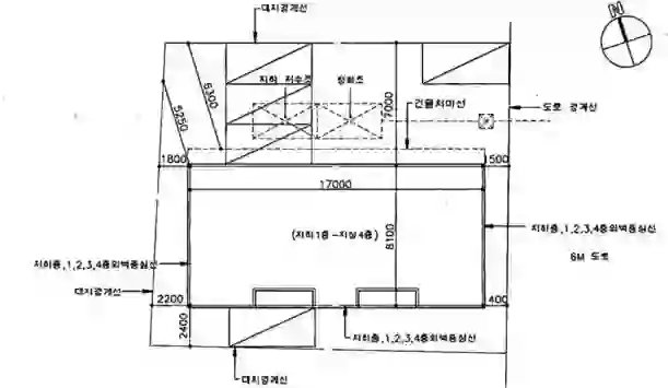 명상빌라 배치도 이미지